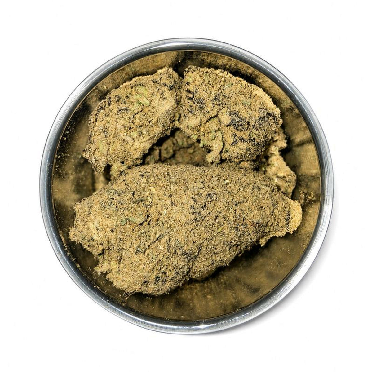 Arcadia THCA Moonrocks · Moon Berries open jar top view