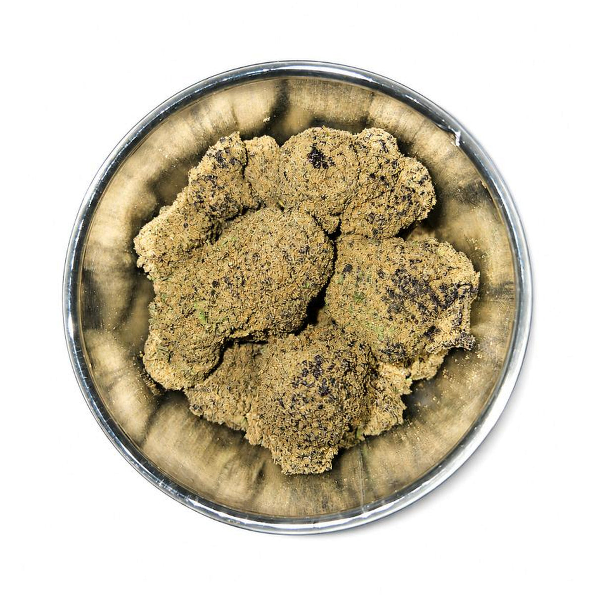 Arcadia THCA Moonrocks · Snap Crackle open jar top view