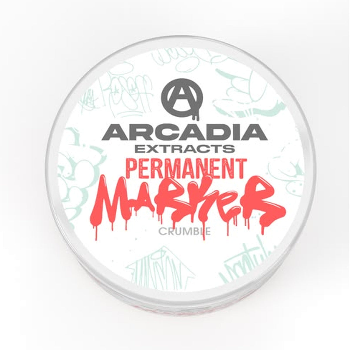 Arcadia THCA Live Resin Sugar · Permanent Marker lid